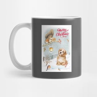 Lhasa Apso Merry Christmas Santa Dog Mug